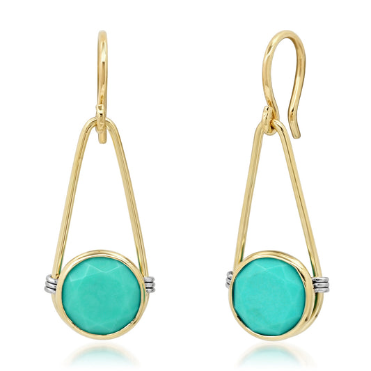 "CANDY RUSH" Single drop Gemstone Earring