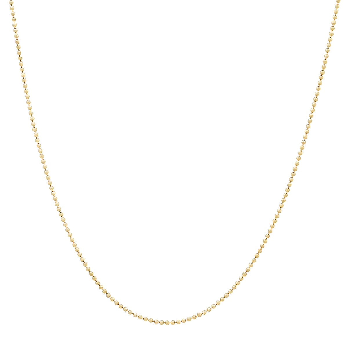 The 14k bead 18" Chain