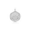 Charmology Lotus Diamond & Sterling Silver Medallion