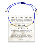 "Morse Code" Series SINGLE Bracelet