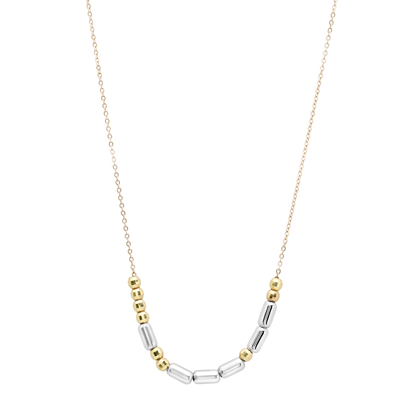 CUSTOM 14K + Sterling Morse Code Necklace