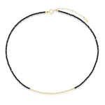 The "Glimmer Choker" with Yellow Gold and Spinel
