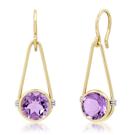 "CANDY RUSH" Single drop Gemstone Earring