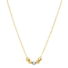 The "Baller" 14K Gold Diamond Earring & Necklace Gift Set