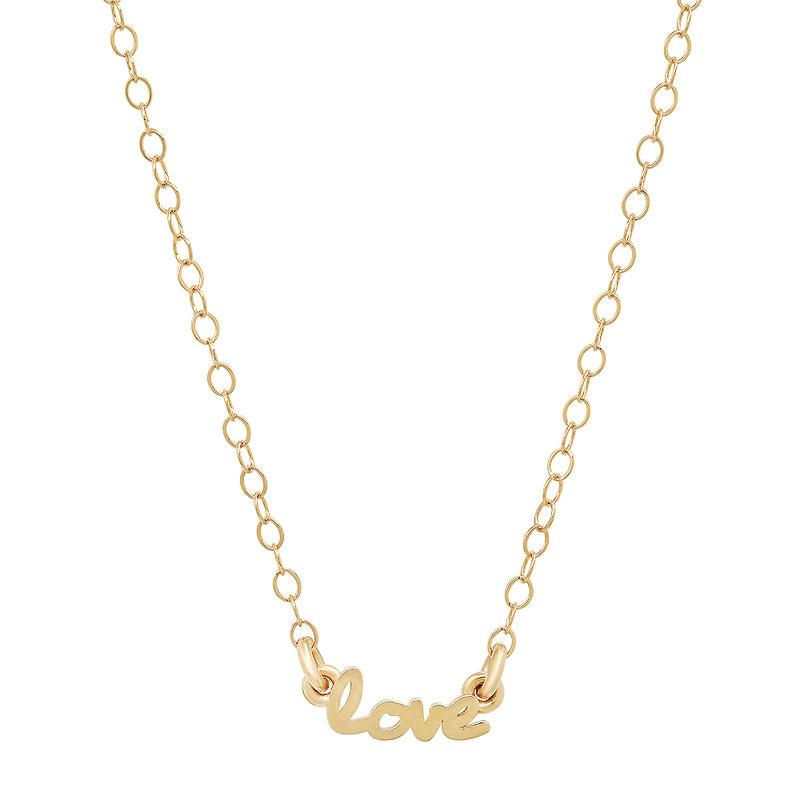 The "Love Story" 14K Gold Earring & Necklace Gift Set